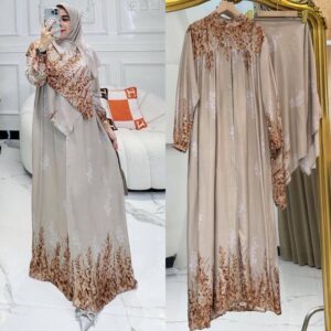 gamis set hijab